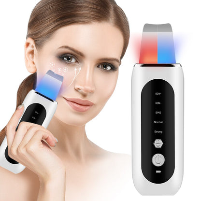 Ultrasonic Face Skin Scrubber EMS